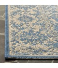 Safavieh Linden  Cream / Blue LND139 6 ft. 7 in. X 6 ft. 7 in. Square Rug