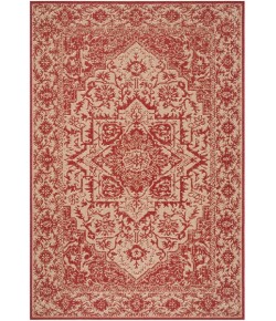 Safavieh Linden  Red / Creme LND139 4 ft. X 6 ft. Rectangle Rug