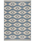 Safavieh Linden  Cream / Blue LND171 4 ft. X 6 ft. Rectangle Rug