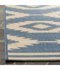 Safavieh Linden  Cream / Blue LND171 4 ft. X 6 ft. Rectangle Rug