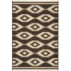 Safavieh Linden  Creme / Brown LND171 4 ft. X 6 ft. Rectangle Rug