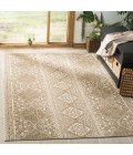 Safavieh Linden  Cream / Beige LND174 6 ft. 7 in. X 6 ft. 7 in. Square Rug