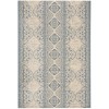 Safavieh Linden  Blue / Creme LND174 5 ft. 3 in. X 7 ft. 6 in. Rectangle Rug