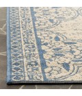 Safavieh Linden  Blue / Creme LND174 6 ft. 7 in. X 6 ft. 7 in. Square Rug