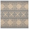 Safavieh Linden  Blue / Creme LND174 6 ft. 7 in. X 6 ft. 7 in. Square Rug