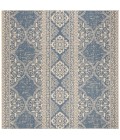 Safavieh Linden  Cream / Blue LND174 6 ft. 7 in. X 6 ft. 7 in. Square Rug
