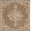 Safavieh Linden  Cream / Beige LND180 6 ft. 7 in. X 6 ft. 7 in. Square Rug