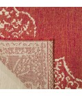 Safavieh Linden  Red / Creme LND180 2 ft. 2 in. X 8 ft. Runner Rug