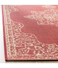 Safavieh Linden  Red / Creme LND180 2 ft. 2 in. X 8 ft. Runner Rug