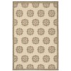 Safavieh Linden  Cream / Beige LND181 4 ft. X 6 ft. Rectangle Rug