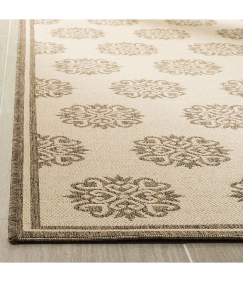 Safavieh Linden  Cream / Beige LND181 9 ft. X 12 ft. Rectangle Rug