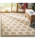 Safavieh Linden  Cream / Beige LND181 9 ft. X 12 ft. Rectangle Rug