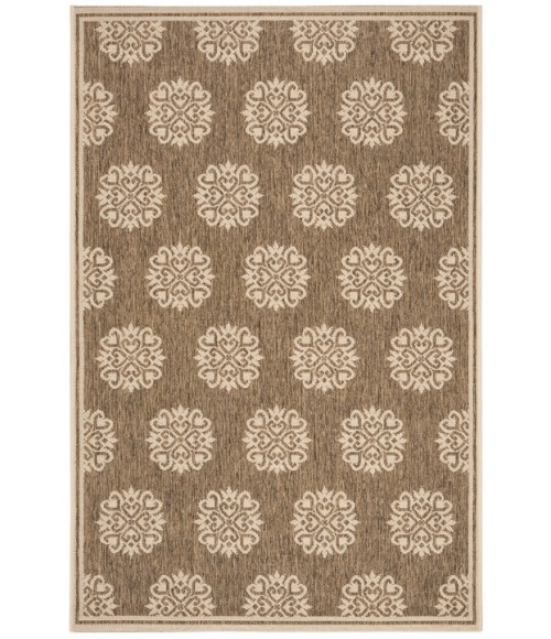 Safavieh Linden  Beige / Cream LND181 4 ft. X 6 ft. Rectangle Rug