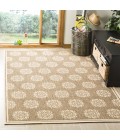 Safavieh Linden  Beige / Cream LND181 9 ft. X 12 ft. Rectangle Rug