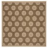 Safavieh Linden  Beige / Cream LND181 6 ft. 7 in. X 6 ft. 7 in. Square Rug
