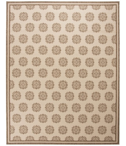 Safavieh Linden  Beige / Cream LND181 9 ft. X 12 ft. Rectangle Rug