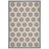 Safavieh Linden  Blue / Creme LND181 5 ft. 3 in. X 7 ft. 6 in. Rectangle Rug