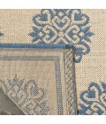 Safavieh Linden  Blue / Creme LND181 9 ft. X 12 ft. Rectangle Rug