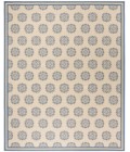 Safavieh Linden  Blue / Creme LND181 9 ft. X 12 ft. Rectangle Rug