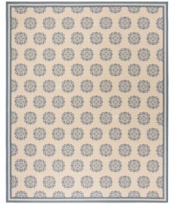 Safavieh Linden  Blue / Creme LND181 9 ft. X 12 ft. Rectangle Rug