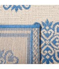 Safavieh Linden  Cream / Blue LND181 9 ft. X 12 ft. Rectangle Rug