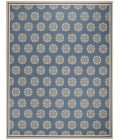 Safavieh Linden  Cream / Blue LND181 9 ft. X 12 ft. Rectangle Rug