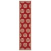 Safavieh Linden  Red / Creme LND181 2 ft. 2 in. X 8 ft. Runner Rug
