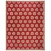 Safavieh Linden  Red / Creme LND181 9 ft. X 12 ft. Rectangle Rug