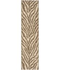 Safavieh Linden  Cream / Beige LND182 2 ft. 2 in. X 8 ft. Runner Rug