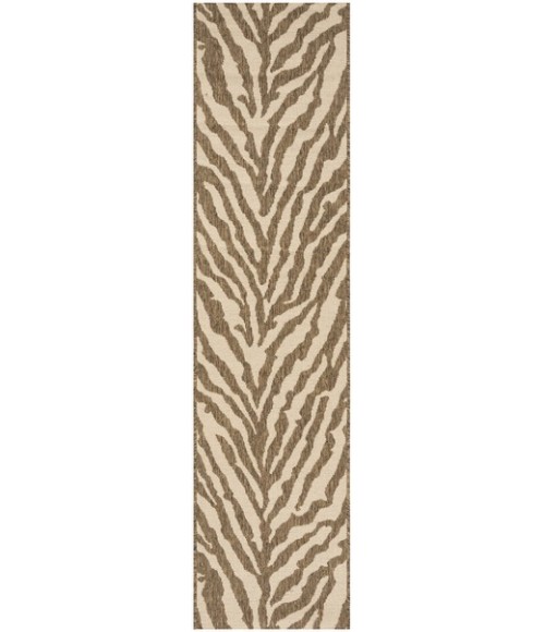 Safavieh Linden  Cream / Beige LND182 2 ft. 2 in. X 8 ft. Runner Rug