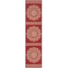 Safavieh Linden  Red / Creme LND183 2 ft. 2 in. X 8 ft. Runner Rug