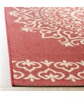 Safavieh Linden  Red / Creme LND183 8 ft. X 10 ft. Rectangle Rug