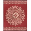 Safavieh Linden  Red / Creme LND183 8 ft. X 10 ft. Rectangle Rug