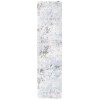 Safavieh Lindsay Shag Grey / Blue Ivory LNS556 2 ft. 2 in. X 8 ft. Runner Rug