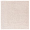 Safavieh Lindsay Shag Beige LNS560 6 ft. 7 in. X 6 ft. 7 in. Square Rug