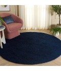 Safavieh Lindsay Shag Navy LNS560 5 ft. 3 in. X 7 ft. 6 in. Rectangle Rug
