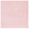 Safavieh Lindsay Shag Pink LNS560 6 ft. 7 in. X 6 ft. 7 in. Square Rug