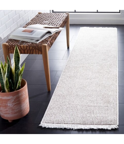 Safavieh Lotus White LOT106 2 ft. X 8 ft. Runner Rug