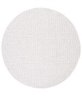 Safavieh Lotus White LOT106 6 ft. 7 in. X 6 ft. 7 in. Round Rug