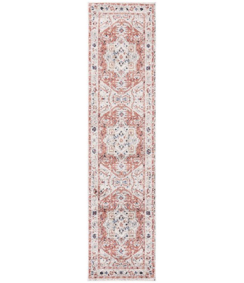 Safavieh Luna Beige / Rust LUN100 2 ft. 2 in. X 9 ft. Runner Rug