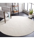 Safavieh Melody Ivory / Beige MEL112 6 ft. 7 in. X 6 ft. 7 in. Round Rug