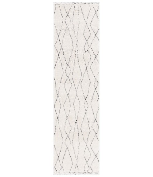 Safavieh Melody Ivory / Black MEL112 2 ft. 2 in. X 8 ft. Runner Rug