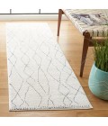 Safavieh Melody Ivory / Black MEL112 2 ft. 2 in. X 8 ft. Runner Rug