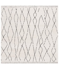 Safavieh Melody Ivory / Black MEL112 6 ft. 7 in. X 6 ft. 7 in. Square Rug
