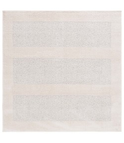 Safavieh Melody Ivory / Grey MEL130 6 ft. 7 in. X 6 ft. 7 in. Square Rug