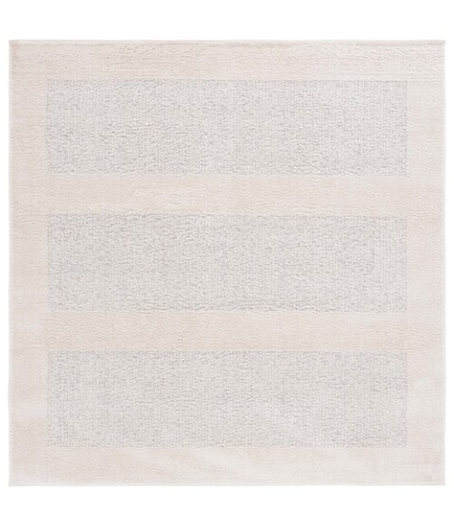 Safavieh Melody Ivory / Grey MEL130 6 ft. 7 in. X 6 ft. 7 in. Square Rug