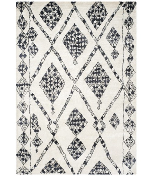 Safavieh Moroccan Ivory / Black MOR553 8 ft. X 10 ft. Rectangle Rug