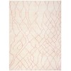 Safavieh Moroccan Ivory / Pink MOR555 6 ft. X 9 ft. Rectangle Rug