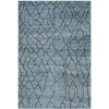 Safavieh Moroccan Blue / Black MOR555 6 ft. X 9 ft. Rectangle Rug