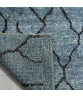 Safavieh Moroccan Blue / Black MOR555 6 ft. X 9 ft. Rectangle Rug